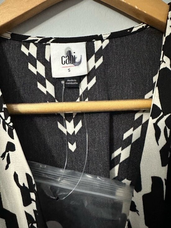 Cabi New NWT X-Factor Dress #6369 Black & White floral XXS - XXL Was $158 - Picture 11 of 16